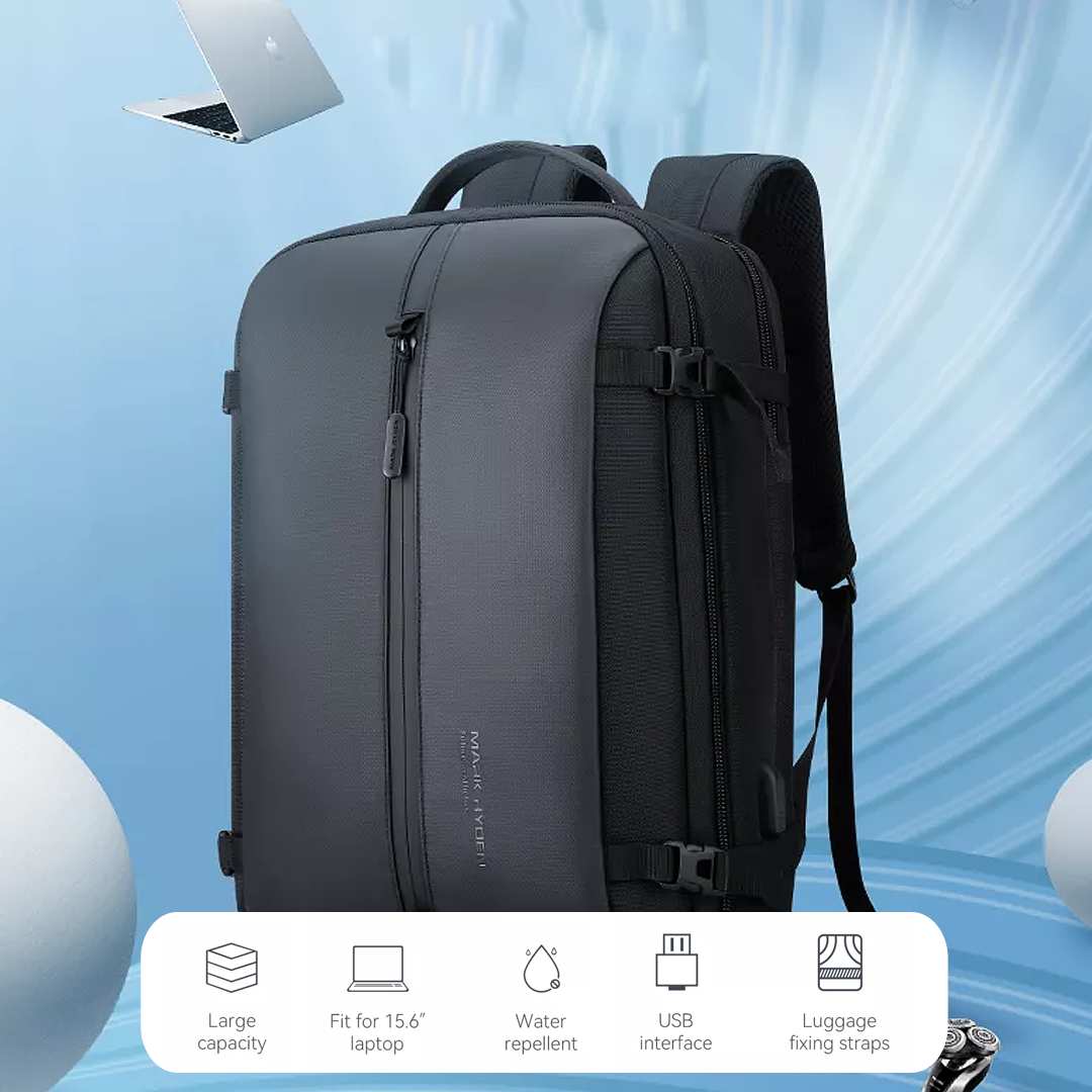 MARK RYDEN MR1930SJ Backpack Bag - USB Laptop 15.6"