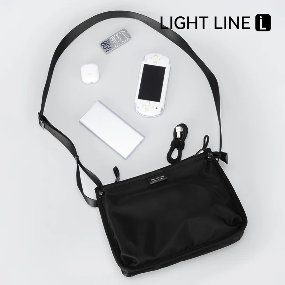 Mark Ryden MR422 Crossbody Bag - Tas Selempang Sling - BLACK