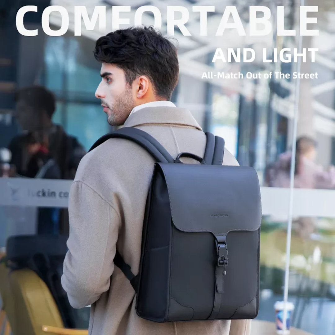 Mark Ryden MR1611 Backpack Bag Laptop 15.6" - BLACK