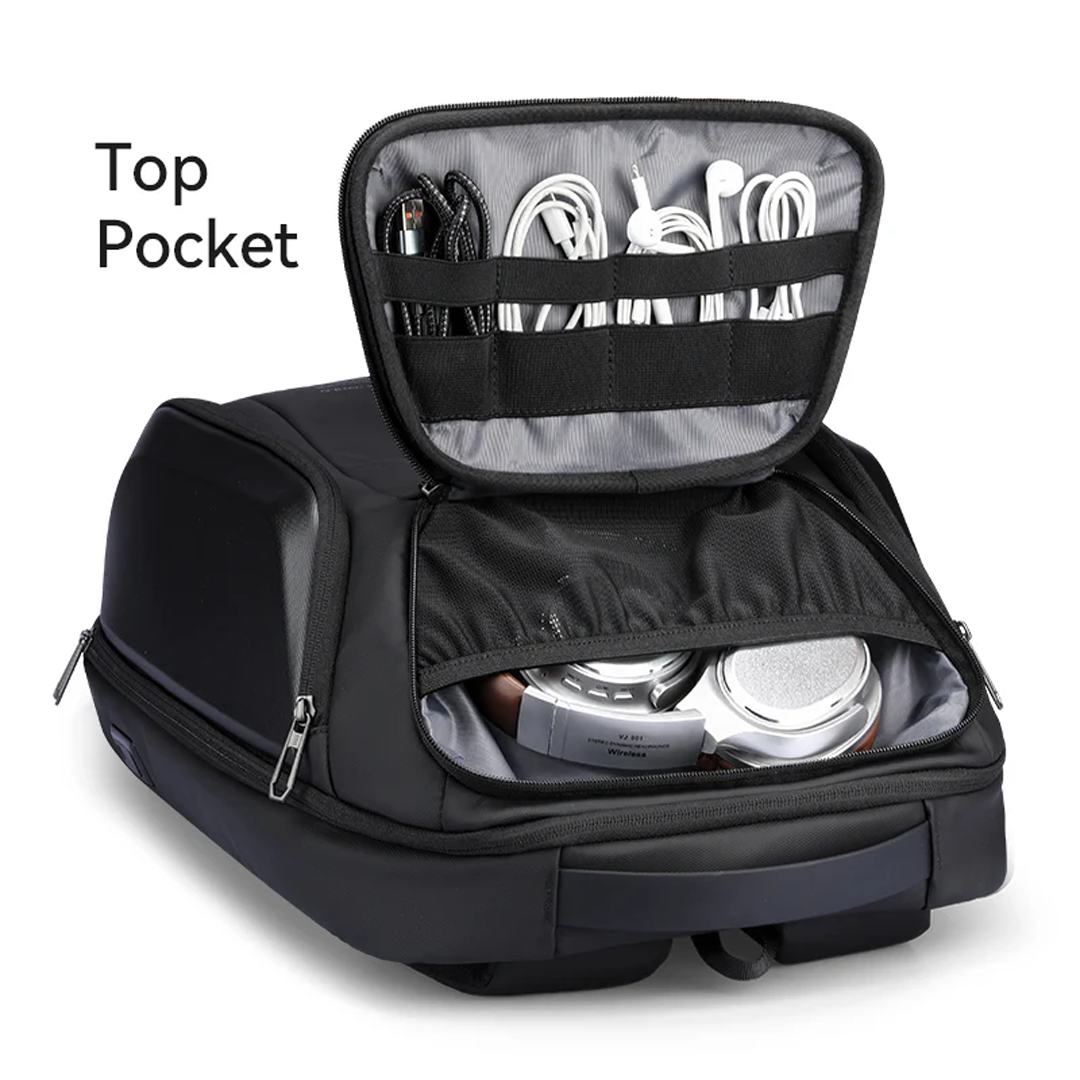 Mark Ryden MR4313 Backpack Bag - Tas Ransel Laptop 15.6" - BLACK