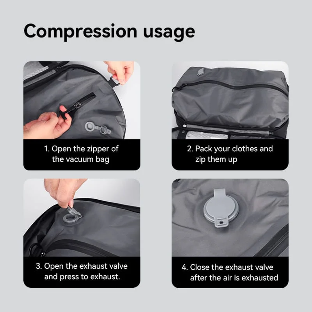 Mark Ryden MR9299YKKQM + CQB Backpack Bag + Vacuum Compression - Tas Ransel Laptop 17"