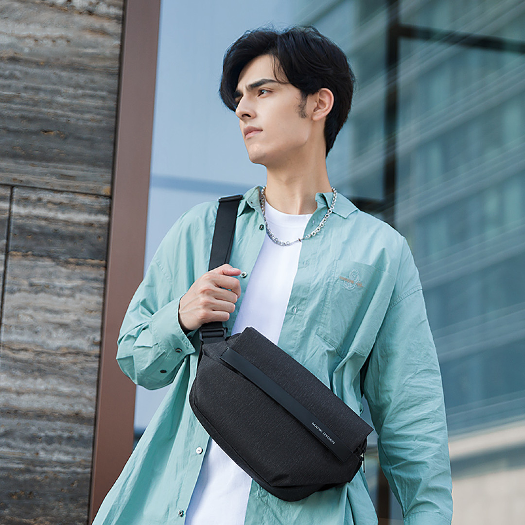 Mark Ryden MR8408JY Crossbody Bag - Tas Selempang Sling - BLACK