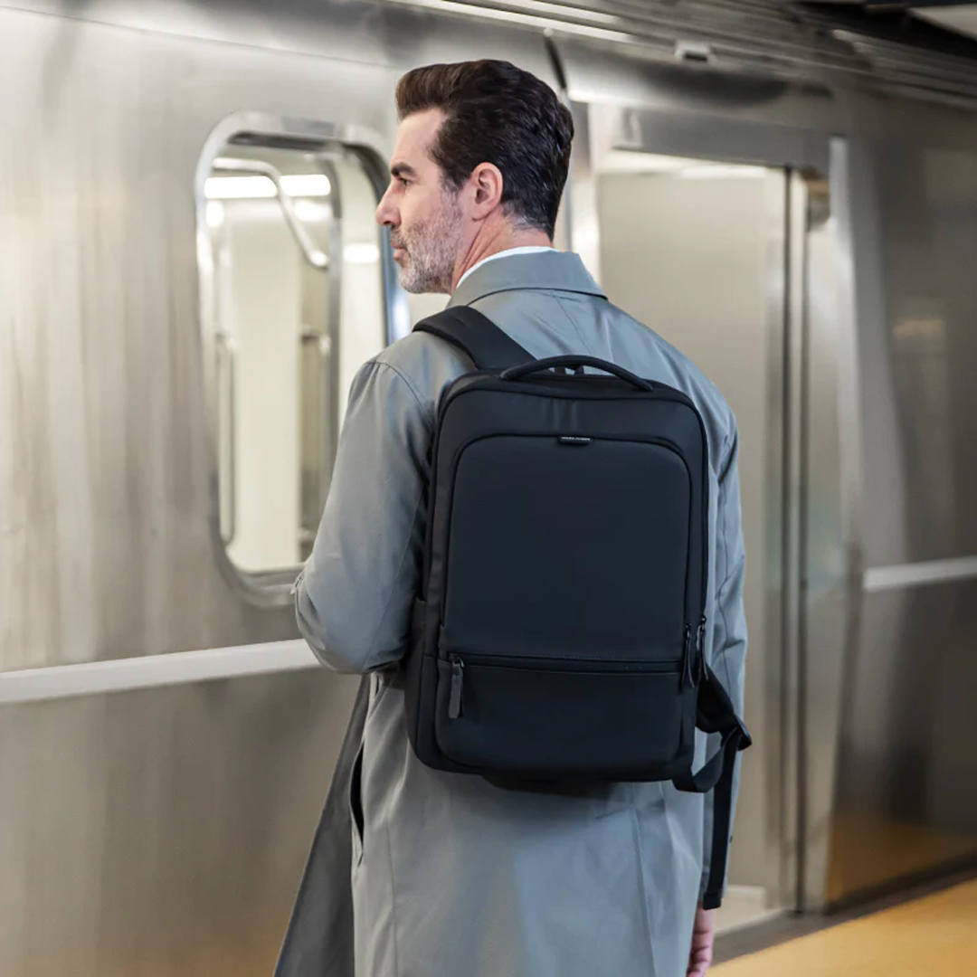 Mark Ryden MR6033 Backpack Bag - Tas Ransel Laptop 15.6" - BLACK
