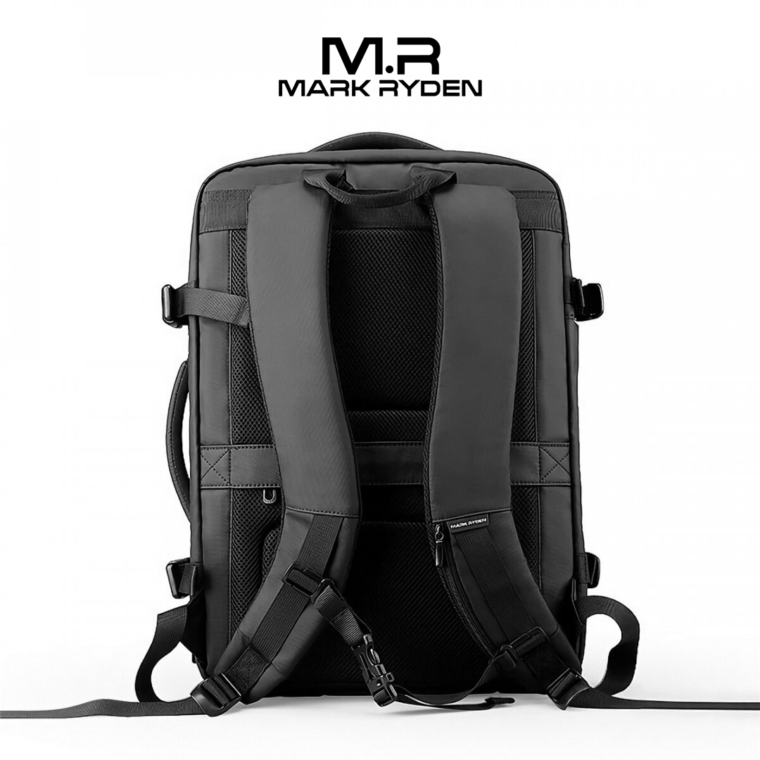 Mark Ryden MR9711 Backpack Bag USB Laptop 17" - BLACK
