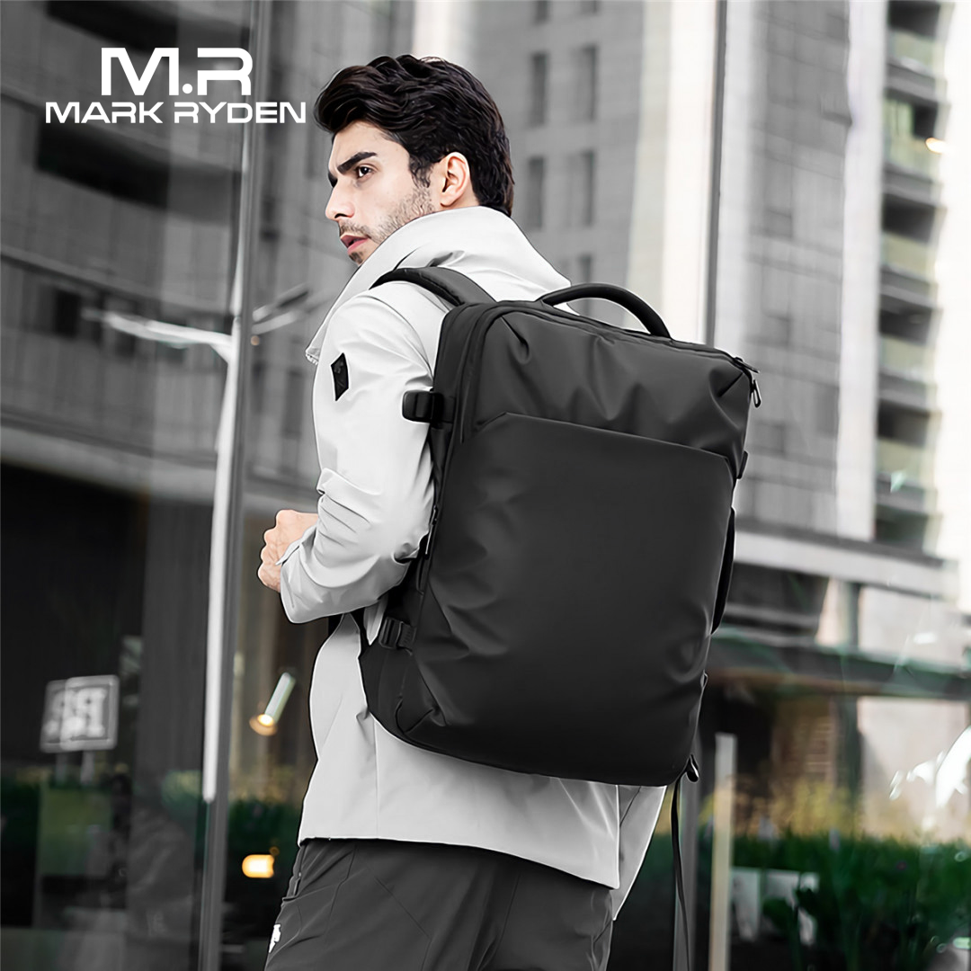 Mark Ryden MR9711 Backpack Bag USB Laptop 17" - BLACK