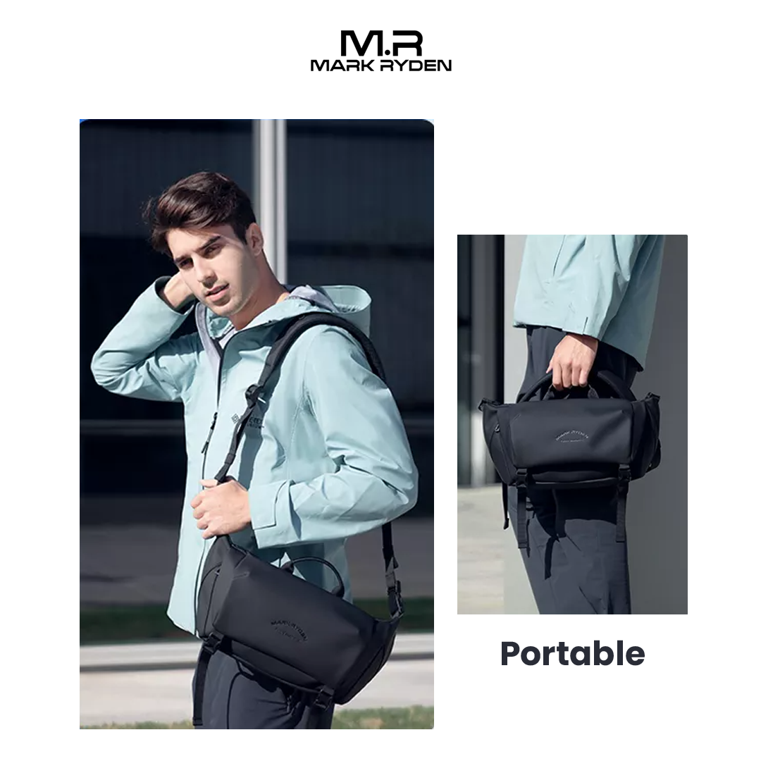 Mark Ryden MR1088 Messenger Bag Shoulder Laptop - BLACK