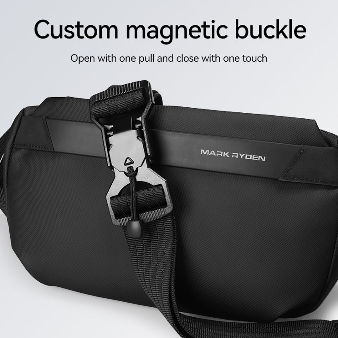 Mark Ryden MR490 Crossbody Bag - Tas Selempang Sling - BLACK