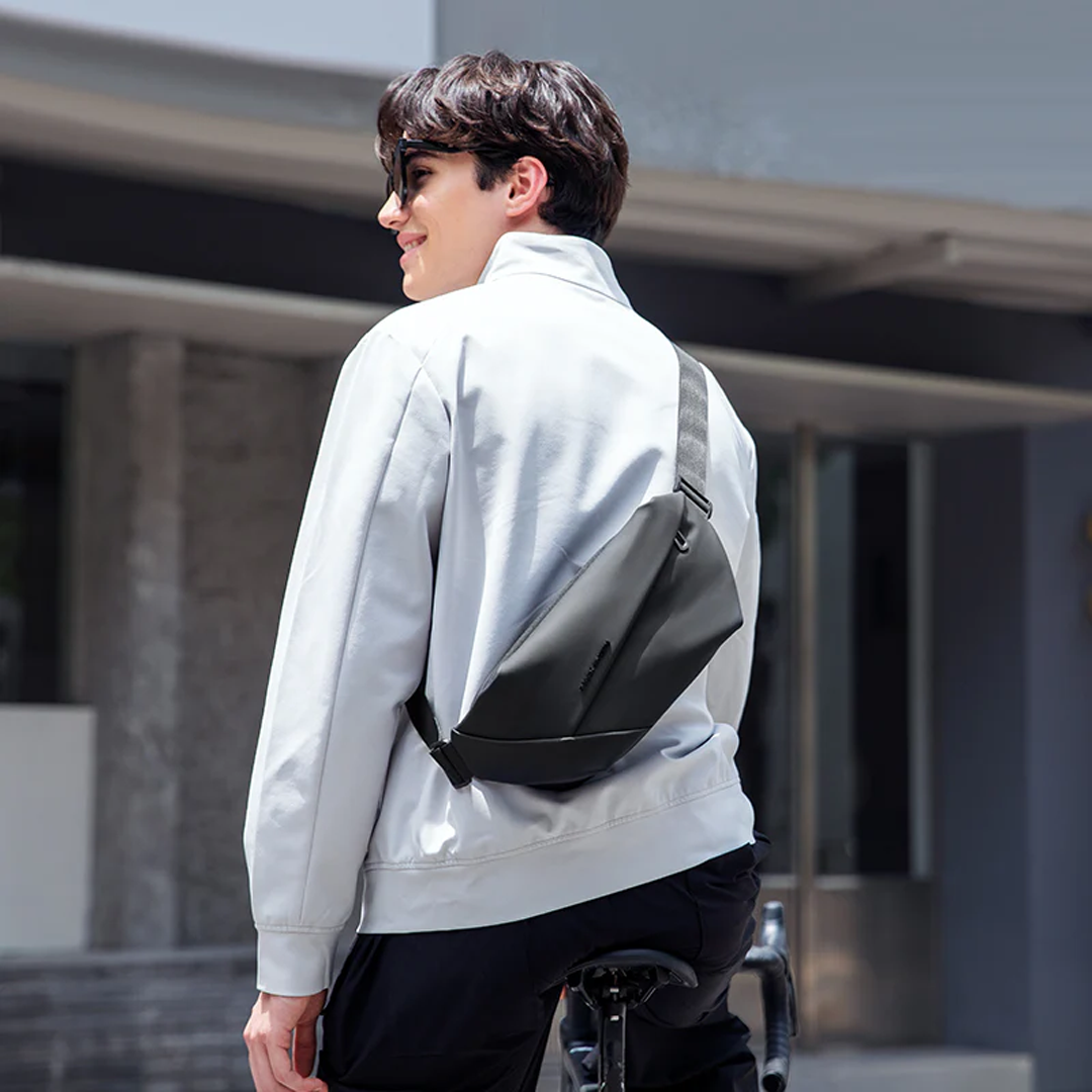 Mark Ryden MR512 Crossbody Bag - Tas Selempang Sling - BLACK