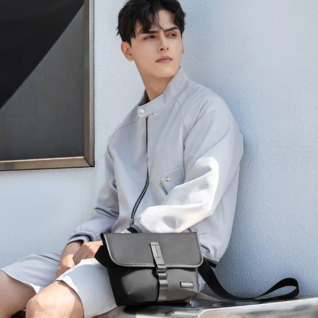 Mark Ryden MR271 Crossbody Bag - Tas Selempang Sling - BLACK