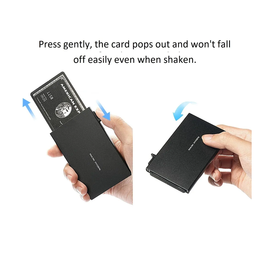 MARK RYDEN MR23 Pop-Up Card Wallet With RFID - Dompet Kartu Slim 6 Slot