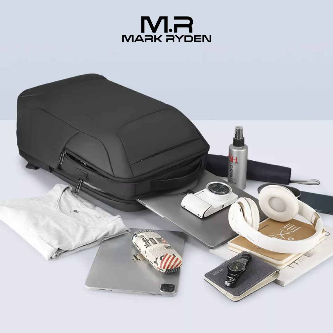 Mark Ryden MR9111X Backpack Bag USB Laptop 15.6" - BLACK
