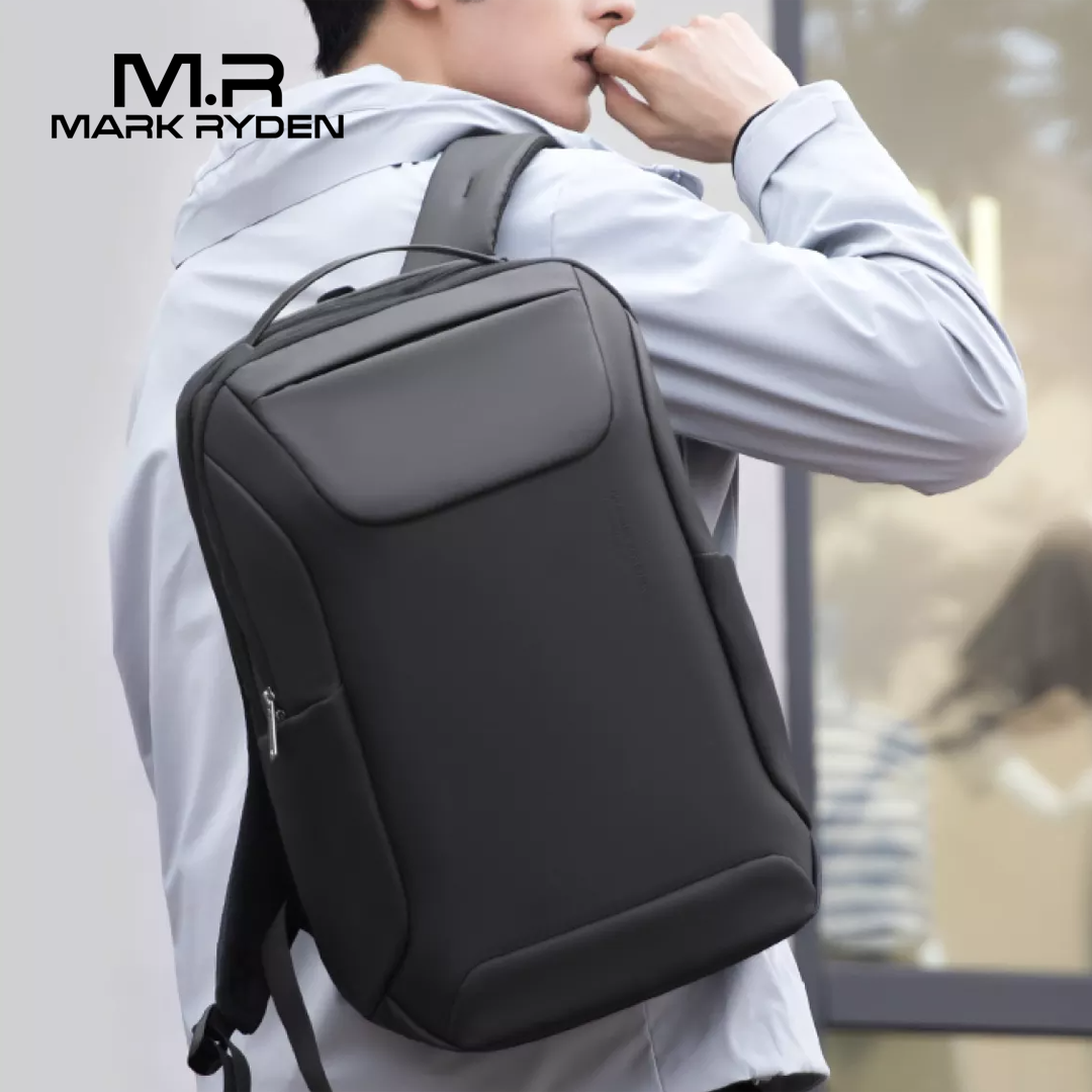 Mark Ryden MR9111X Backpack Bag USB Laptop 15.6" - BLACK